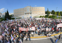 Στιγμιότυπα από το απεργιακό συλλαλητήριο και δηλώσεις των Γ. Στεφανάκη και Μ. Καμηλάκη (photos-video)